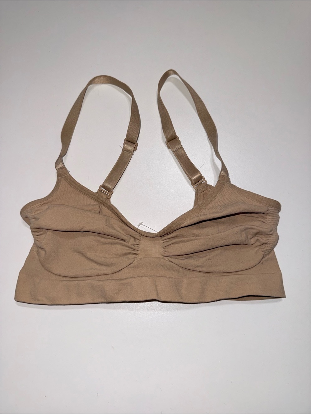 Skims Seamless Nude Bralette with Adjustable Straps